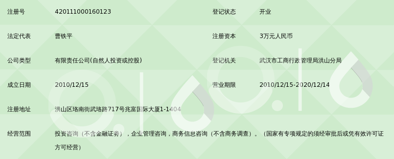 武汉瑞丰通投资咨询